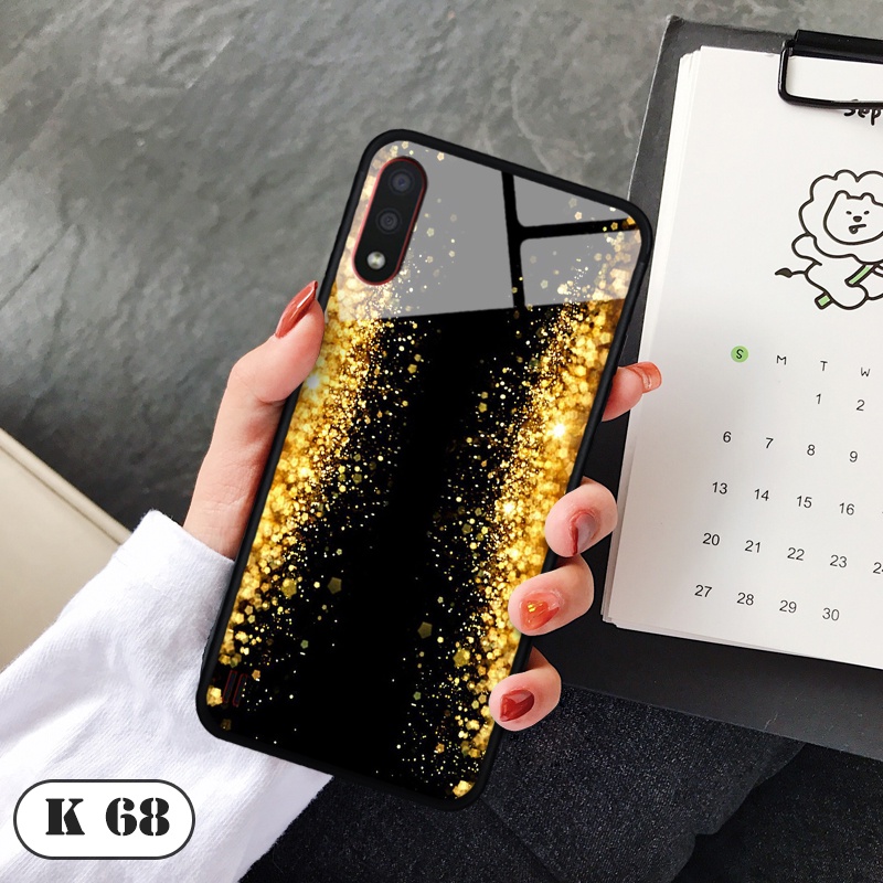 Ốp lưng Samsung Galaxy A01  - Lưng kính 3D