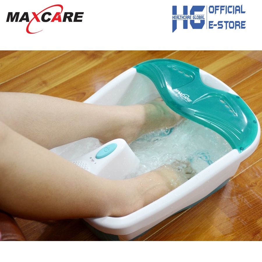 Bồn ngâm chân , massage sủi bọt Maxcare MAX-641D | Thư giãn cơ bắp , hỗ trợ điều trị các bệnh về cơ khớp