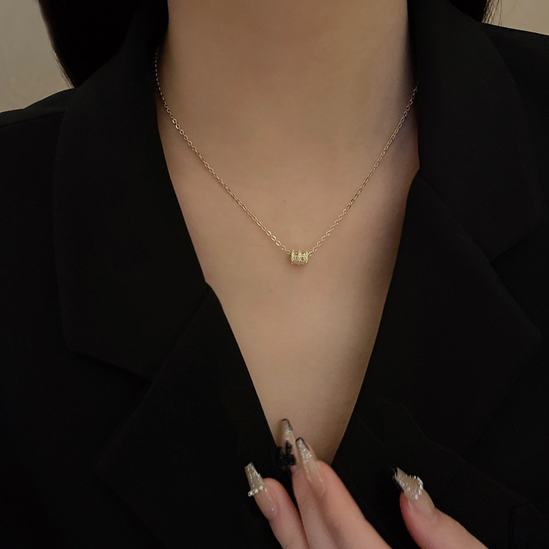 Vòng cổ Mặt Đá Opal Nhân Tạo Thời Trang Cho Nữ