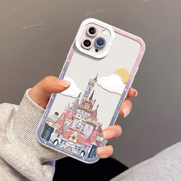 Ốp Điện Thoại TPU Silicon Trong Suốt Chống Sốc Cho IPhone 14 13 11 Pro Max 6S 7 8 Plus 14 12 Pro X XS XR