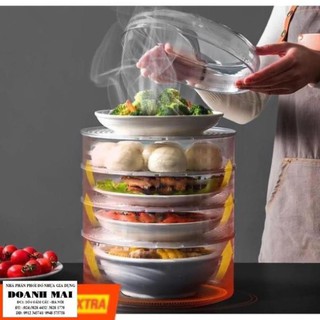 Lồng bàn đa tầng bảo quản thức ăn, chống bụi l2676