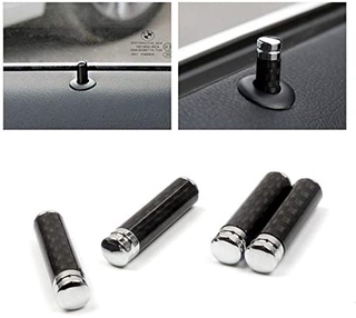 Sợi carbon khóa cửa pin dính nắp bu lông dành cho xe bmw e46 e39 e60 e90 e36 f30 f10 e53 e34 e30 e70 x3 x4 x5 x6 m3 m5