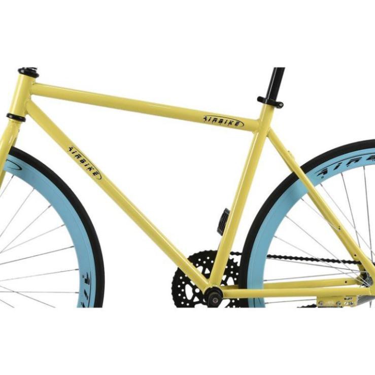 Cato123 Phuong11  Xe đạp Fixed Gear Air Bike MK78 (màu vàng)