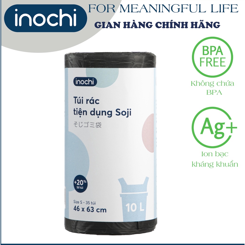 Túi rác tiện dụng Soji 10L x 35 túi (Size S)