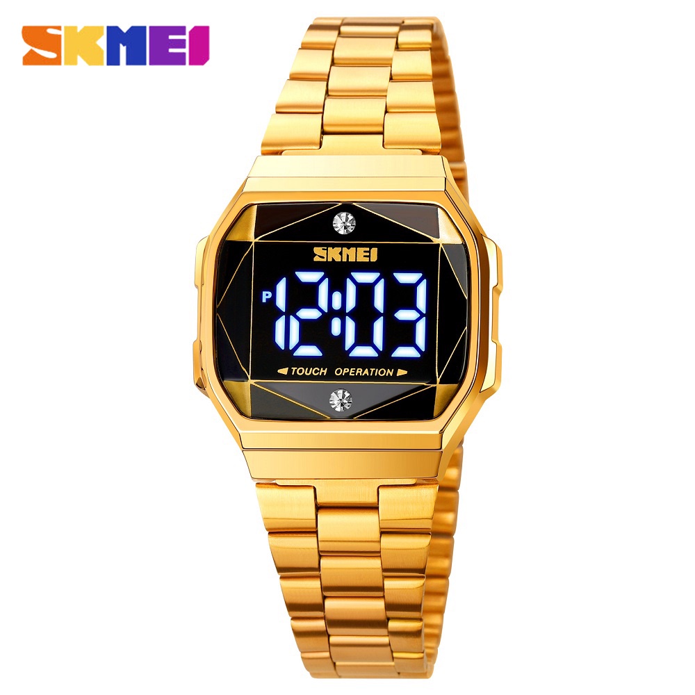 Đồng Hồ Điện Tử SKMEI 1797 Mặt Vuông Nhỏ Chống Nước Chất Lượng Cao Cho Nữ