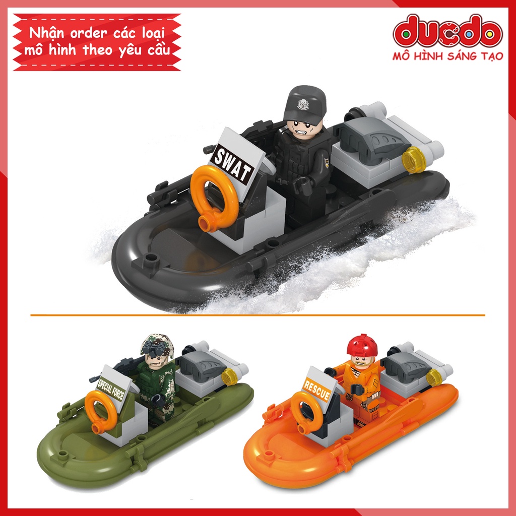 (Không kèm Mini) TBS J776 Cano siêu chất - Đồ Chơi Lắp Ghép Xếp Hình Mô hình Minifigures
