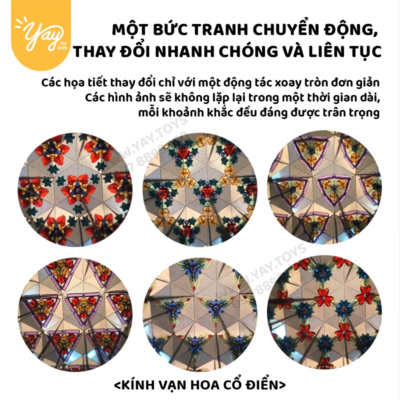 [NHIỀU MẪU] Kính Vạn Hoa Ma Thuật (Phiên bản Hiện Đại) - Mideer