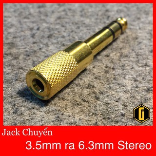 Rắc Chuyển 3.5mm Ra 6.3mm | Rắc Chuyển Đổi Âm Thanh | Jack Chuyển 3.5 Sang 6Ly | Jack Chuyển Đổi 3.5mm | Jack Chuyển 6 5