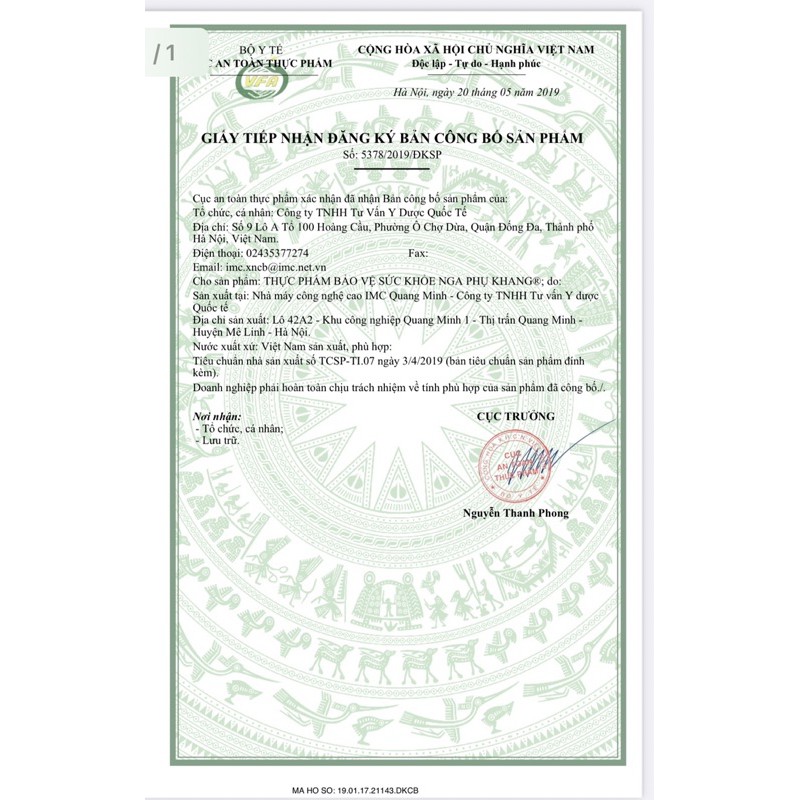 Nga Phụ Khang - Hộp 60 viên - Mua 6 hộp TÍCH ĐIỂM đổi 1 hộp theo chương trình Công ty