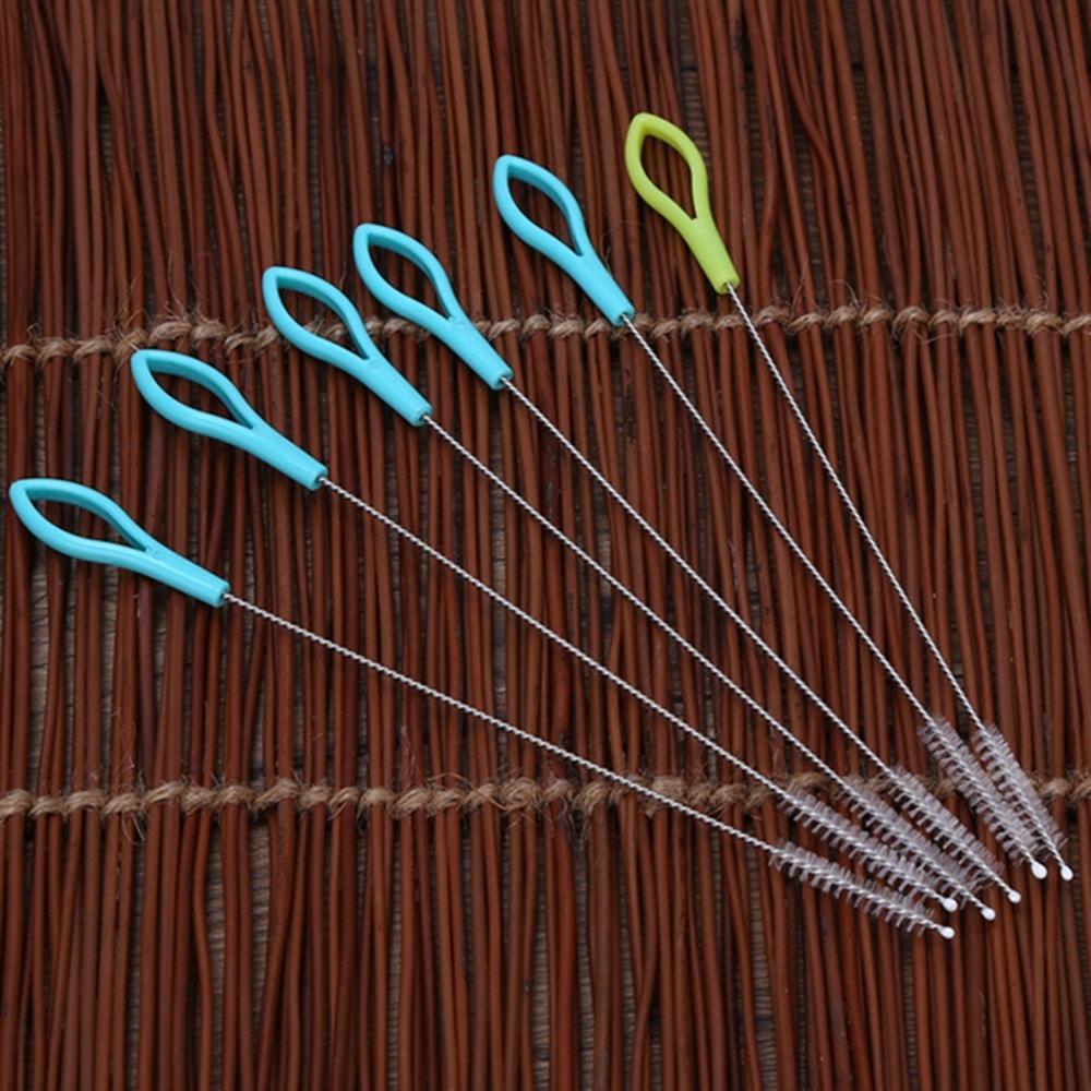 Bộ 10 / 20 Cọ Vệ Sinh Ống Hút / Bàn Phím / Trang Sức Bằng Nilon Mềm Có Thể Tái Sử Dụng