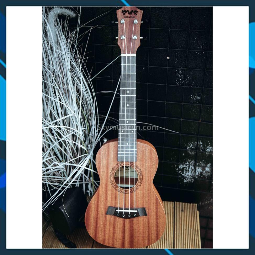 [RẺ VÔ ĐỊCH] Đàn Ukulele Concert 23inch BWS MC Gỗ Mahogany Siêu Xịn (Tặng kèm Full phụ kiện)