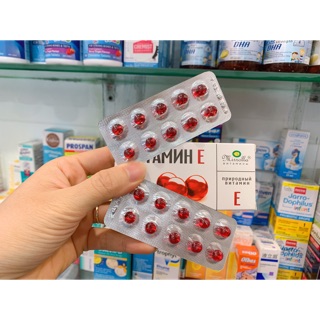 Vitamin e đỏ nga dạng vỉ 20v