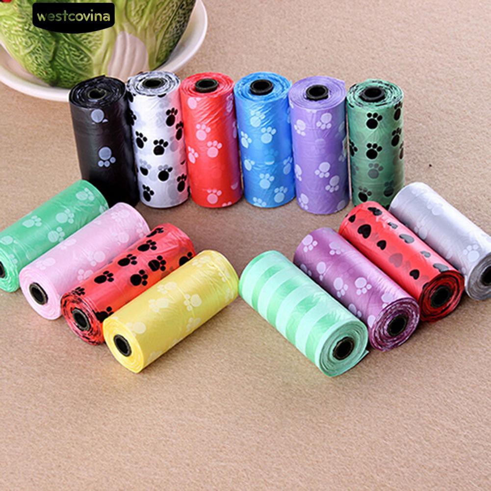 Cuộn 15 túi đựng phân thú cưng