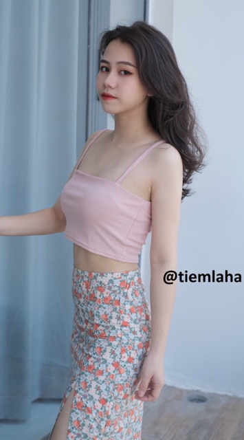 ÁO 2 DÂY BASIC CÁ TÍNH TÔN DÁNG - ẢNH THẬT