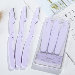 Set 3 Dao Cạo Lông Mày/ Lông Mày Mini Tiện Dụng