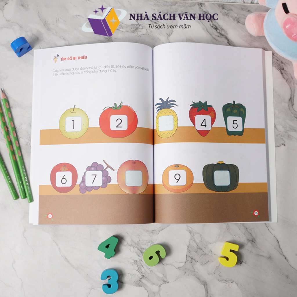 Sách Toán Tư Duy Dành Cho Trẻ Em 4 Đến 6 Tuổi