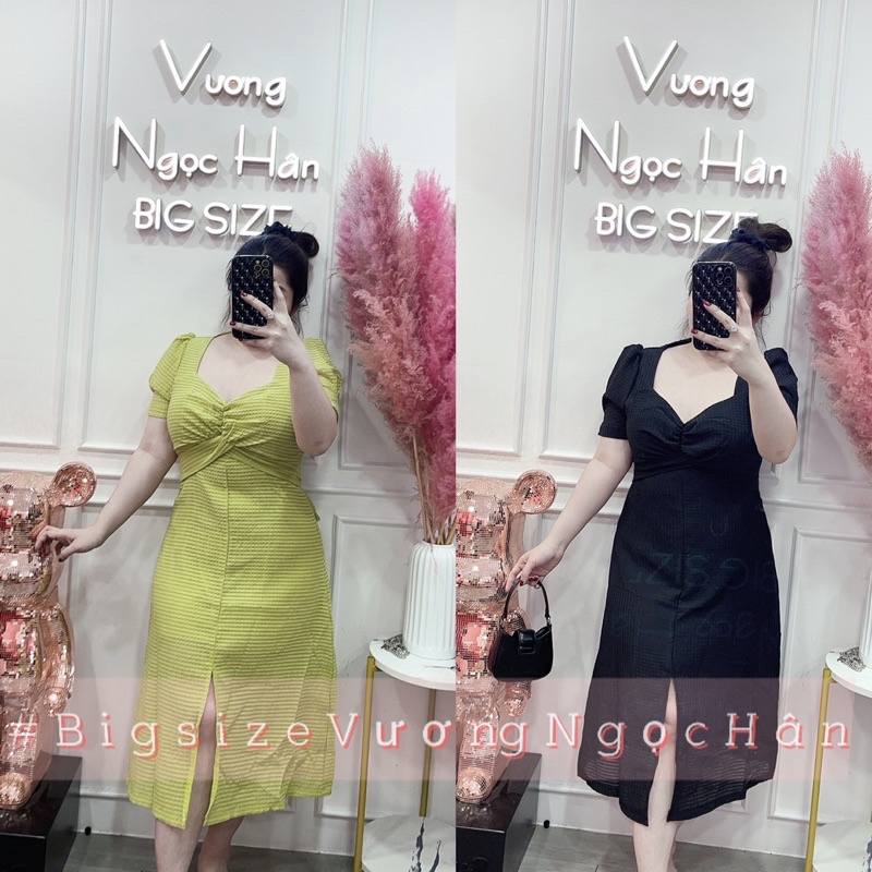 ĐẦM XỐP CỘT NƠ LƯNG BIGSIZE VƯƠNG NGỌC HÂN