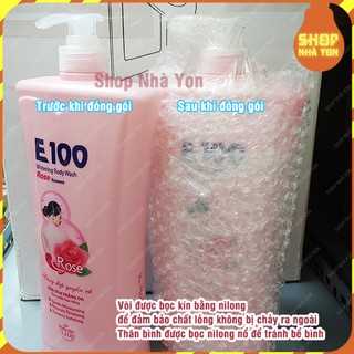 Sữa tắm E100 tinh chất sữa dê 800ml