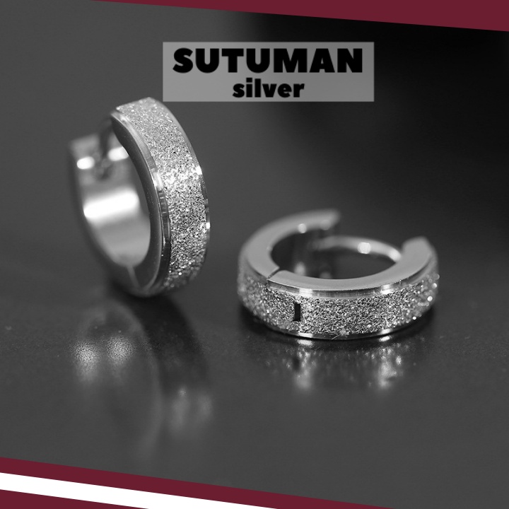 [HỎA TỐC] Bông tai Stub Hàn Quốc thép titan chất lượng phụ kiện thời trang xu hướng mới SUTUMANsilver