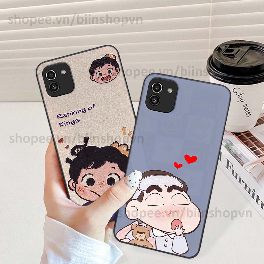 Ốp Samsung A03 in hình baby siêu dễ thương, ngộ nghĩnh đáng yêu