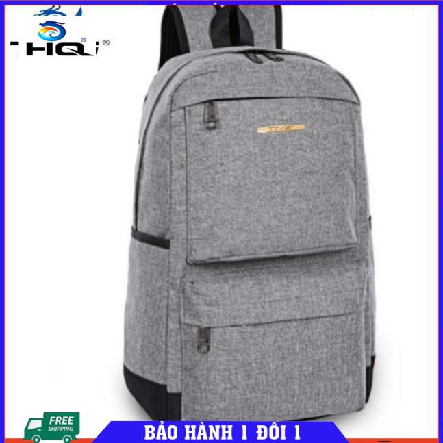 🎒 Ba Lô Sinh Viên Canvas Cao Cấp Đồ Da Thành Long TLG 205972 🎒 Balo TLG 🎒
