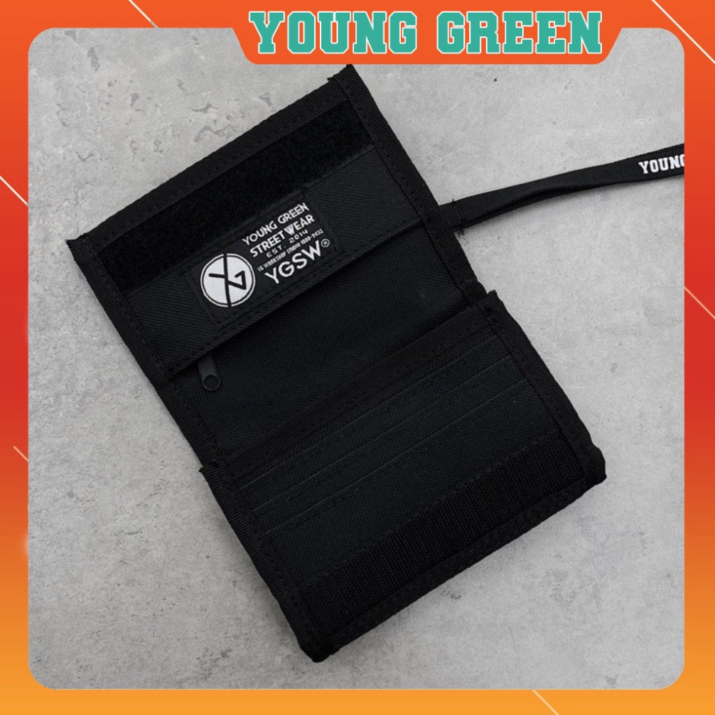 [Hà Nội] VÍ CẦM TAY WALLET BLACK [YGSHOP.HANOI]