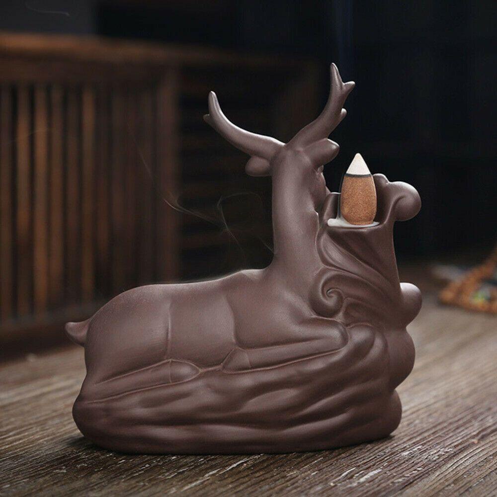 SUENIN Đế Đốt Trầm Hương Bằng Sứ Thiết Kế Độc Đáo Dùng Trang Trí Giá Đỡ