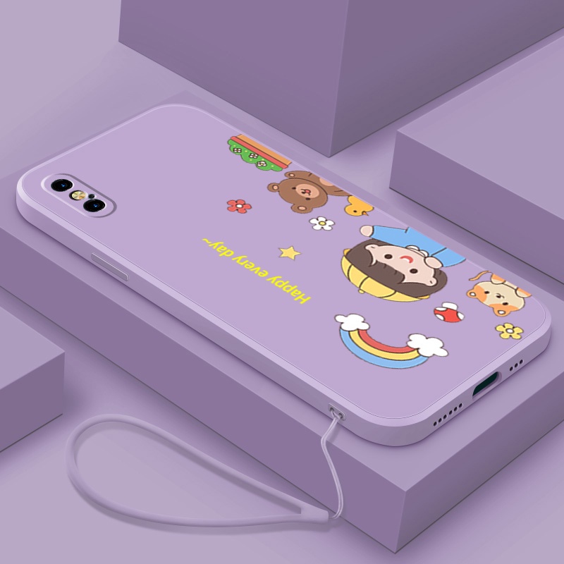 Ốp Điện Thoại Silicon Mềm Mịn Bảo Vệ Cho iphone x s iphone xr xs max KXNH01