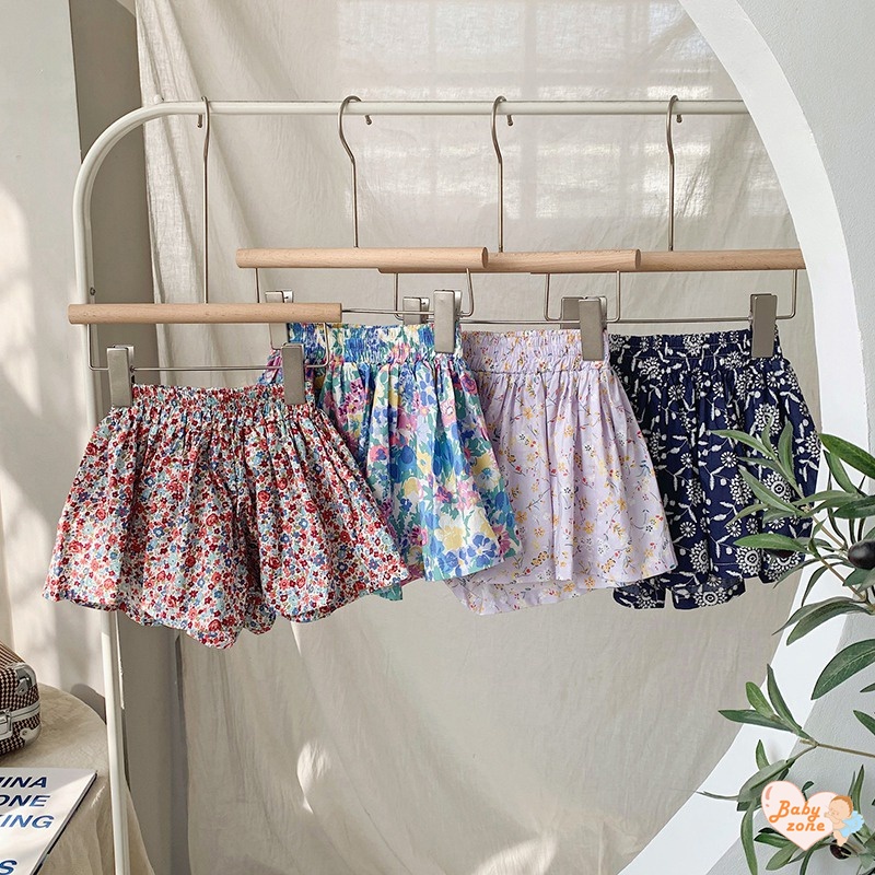 Quần Short Giả Váy Thời Trang Cho Bé 2-7 Tuổi