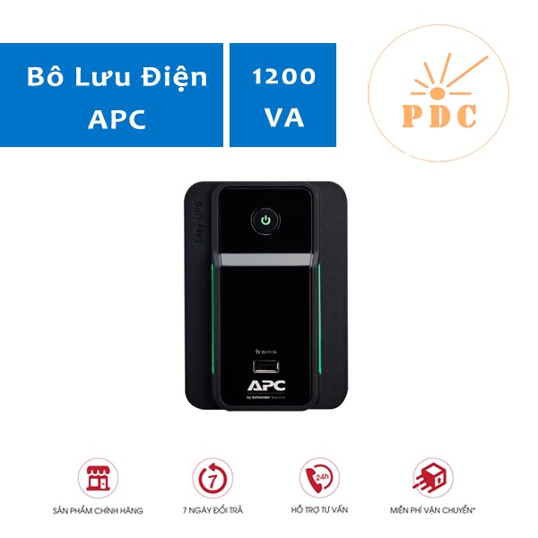 Bộ lưu điện APC by Schneider Electric 1200VA/650W BVX1200LI-MS - (PDC-TECH)