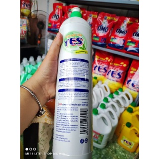 Nước rửa chén yes trà xanh 750g