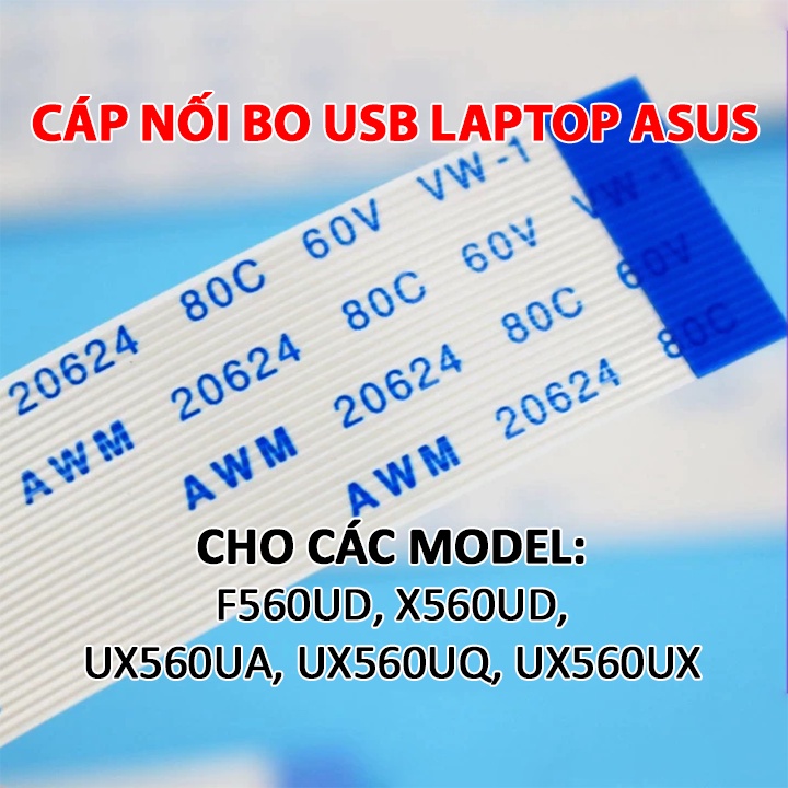 Cáp nối bo USB laptop Asus UX560UA UX560UQ UX560UX X560UD F560UD X560 F560 UX560 UX560U