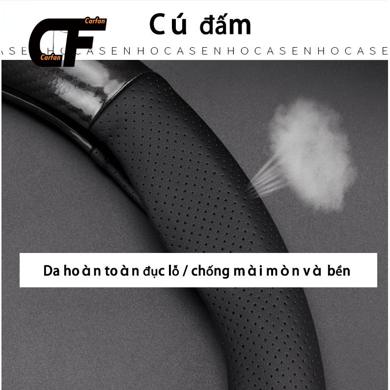 PEUGEOT Bọc Vô Lăng Xe Hơi Peugeot308 207 208 206 3008 508 307 408 107 2008 4008 5008 508l Bằng Da