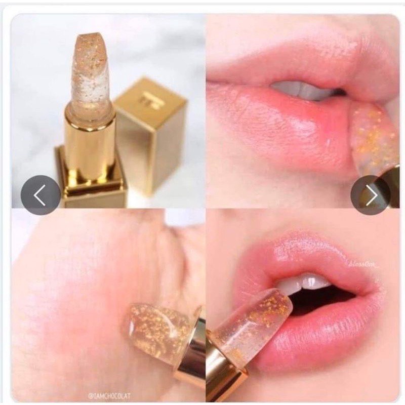 Son dưỡng môi Magic Skin 24k Golden Lips, cho  đôi  môi  căng  bóng, mịn  màng   [ CHÍNH  HÃNG  ]