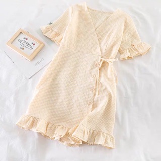 |ORDER| Váy kẻ caro Quảng châu