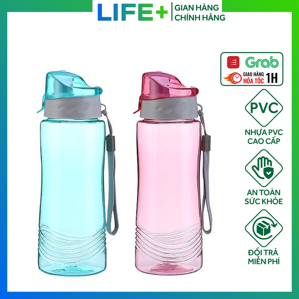 Bình nước thể thao tập gym bằng nhựa nguyên sinh cao cấp