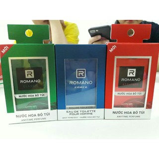 Nước Hoa Romano( Mẫu mini bỏ túi)