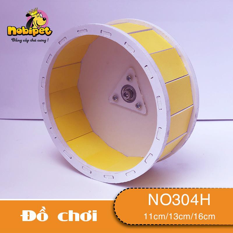 Nobipet -  Wheel Gỗ Màu gắn lồng  Oval