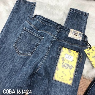 [Tụ chụp] Quần jean COBA 6502 form skinny basic 2 màu