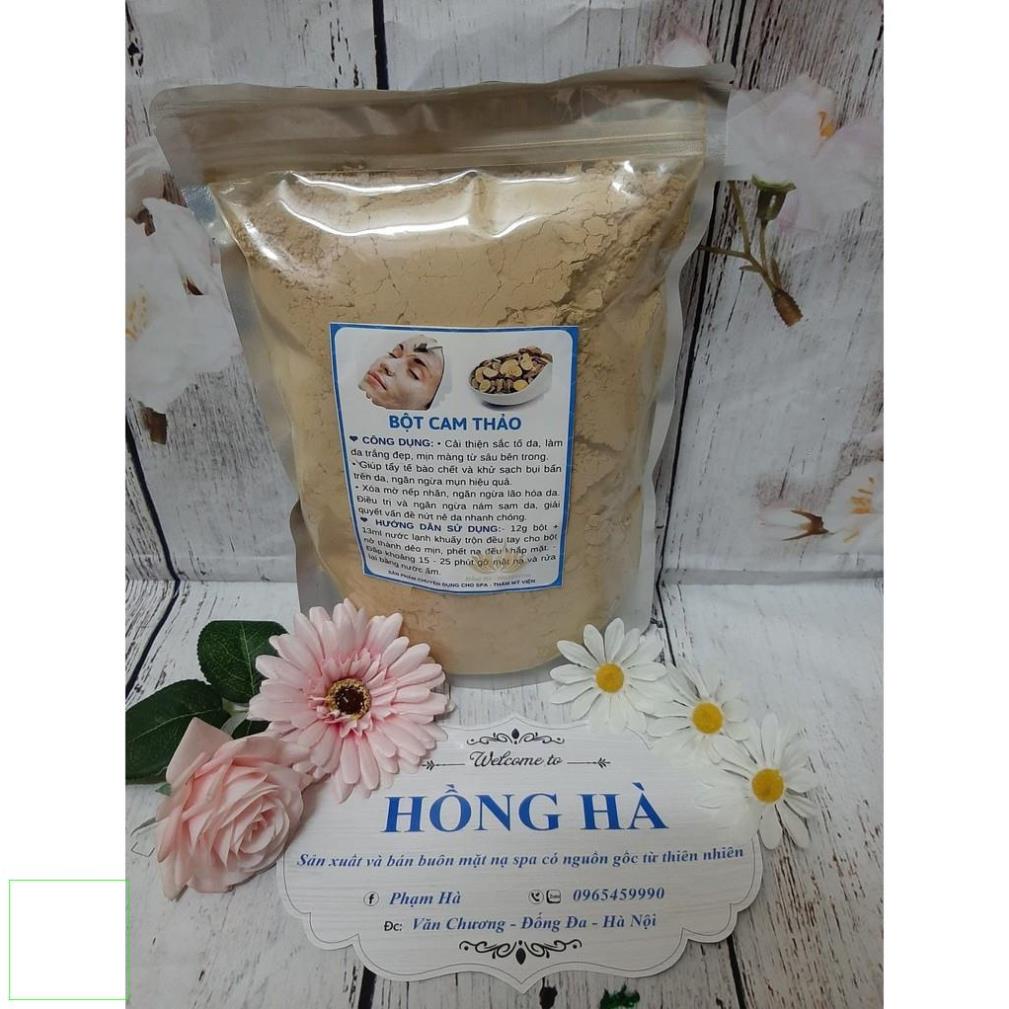 500gr Bột Cam Thảo - Mặt nạ Cam Thảo nguyên chất 100%