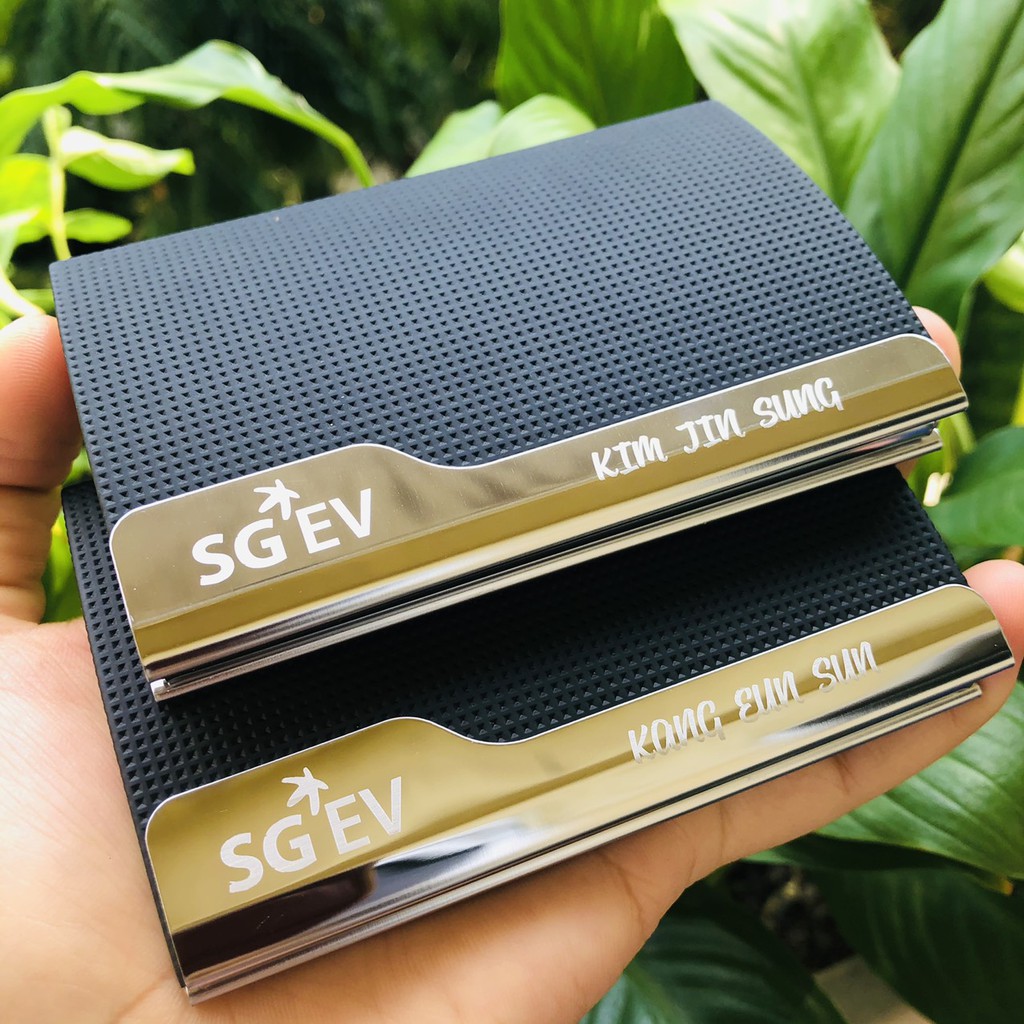 Hộp đựng name card bằng da cao cấp đẹp loại 1, nhận khắc tên theo yêu cầu lấy ngay ở HÀ Nội