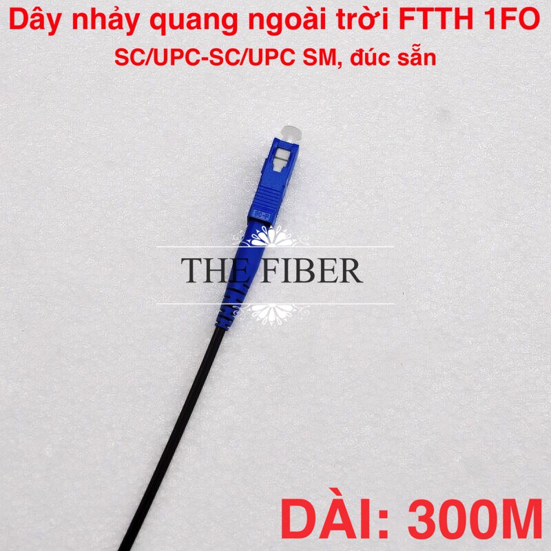 Dây nhảy quang ngoài trời SC/UPC-SC/UPC dài 300m 1FO SM (FTTH)