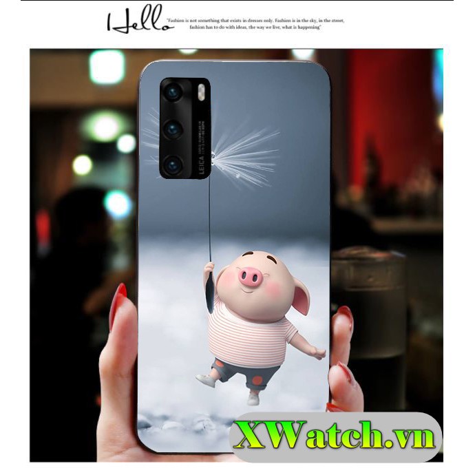 Ốp lưng silicon in UV Oppo A52/A92 A53 A15 Reno 4 Reno 4 pro Reno 5 Reno 3 pro A31 2020 A5/A9 2020 Heo p2