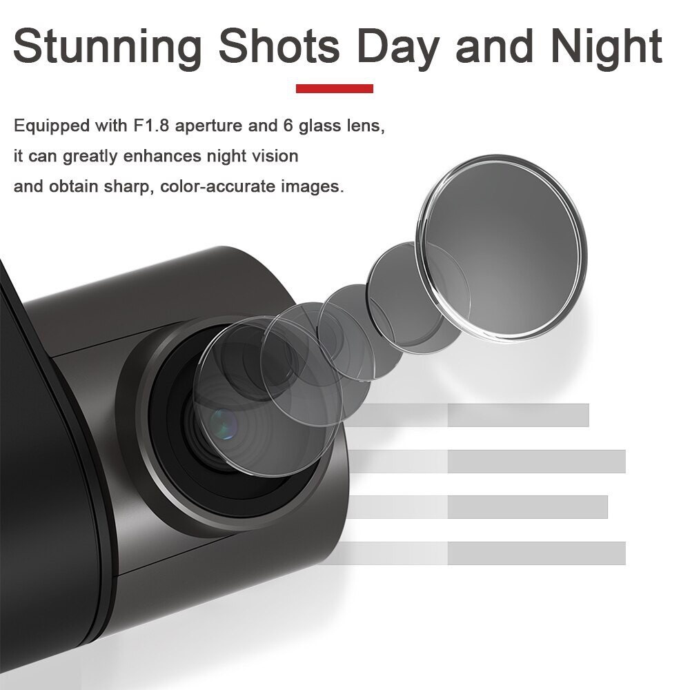 Camera Hành Trình ô tô  V2, kết nối WIFI điện thoại và Màn Hình Android FULL HD