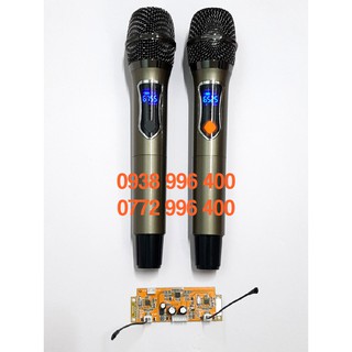 Mic Loa Kéo Chỉnh Được Tần Số màn hình xanh