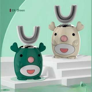 High quality waterproof U-shaped automatic electric toothbrush for kids