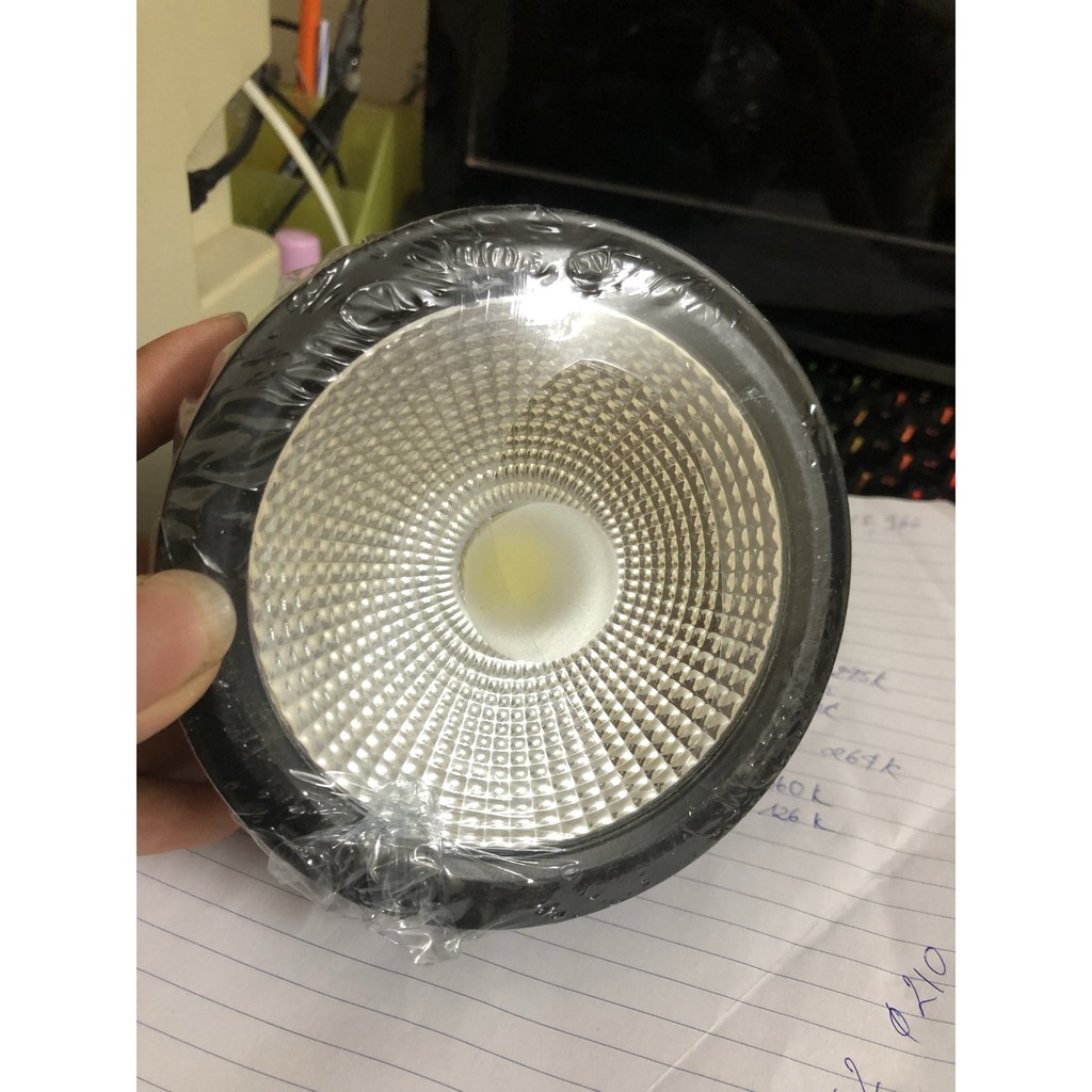 Đèn ống bơ  CS 12W  - Đèn downlight lắp nổi CS 12W - Chip Led COB tiết  kiệm điện mặt trong