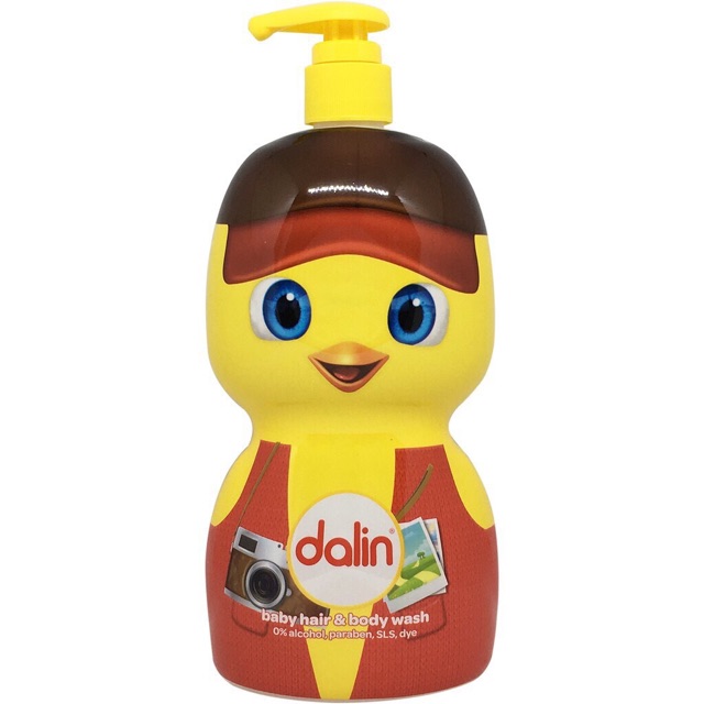 DALIN Hair baby hair &amp; body wash - Sữa tắm gội cho bé 650ml