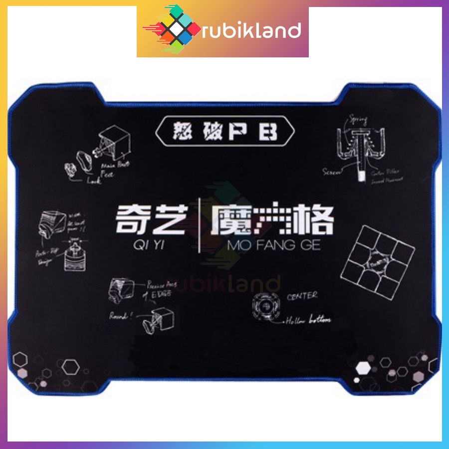Thảm Rubik QiYi Mat MoYu Mat Rubic Size Nhỏ Và Size Lớn Đồ Chơi Trí Tuệ Trẻ Em