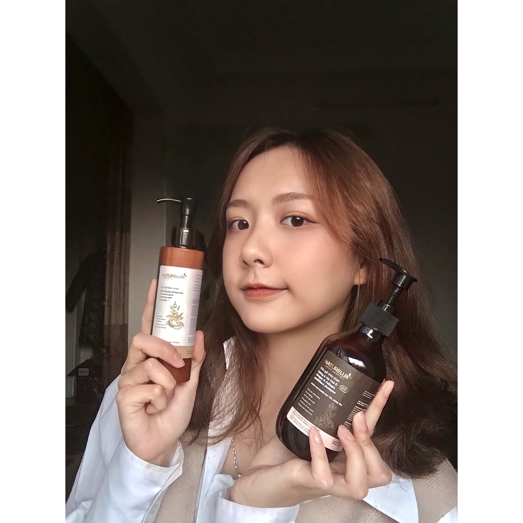 Dầu gội Hà Thủ Ô Gừng NATURELUX  300ml